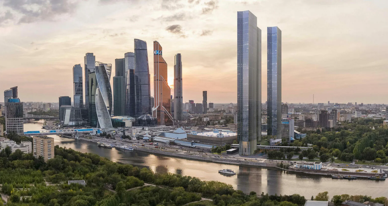 Новый небоскреб в Москва-Сити